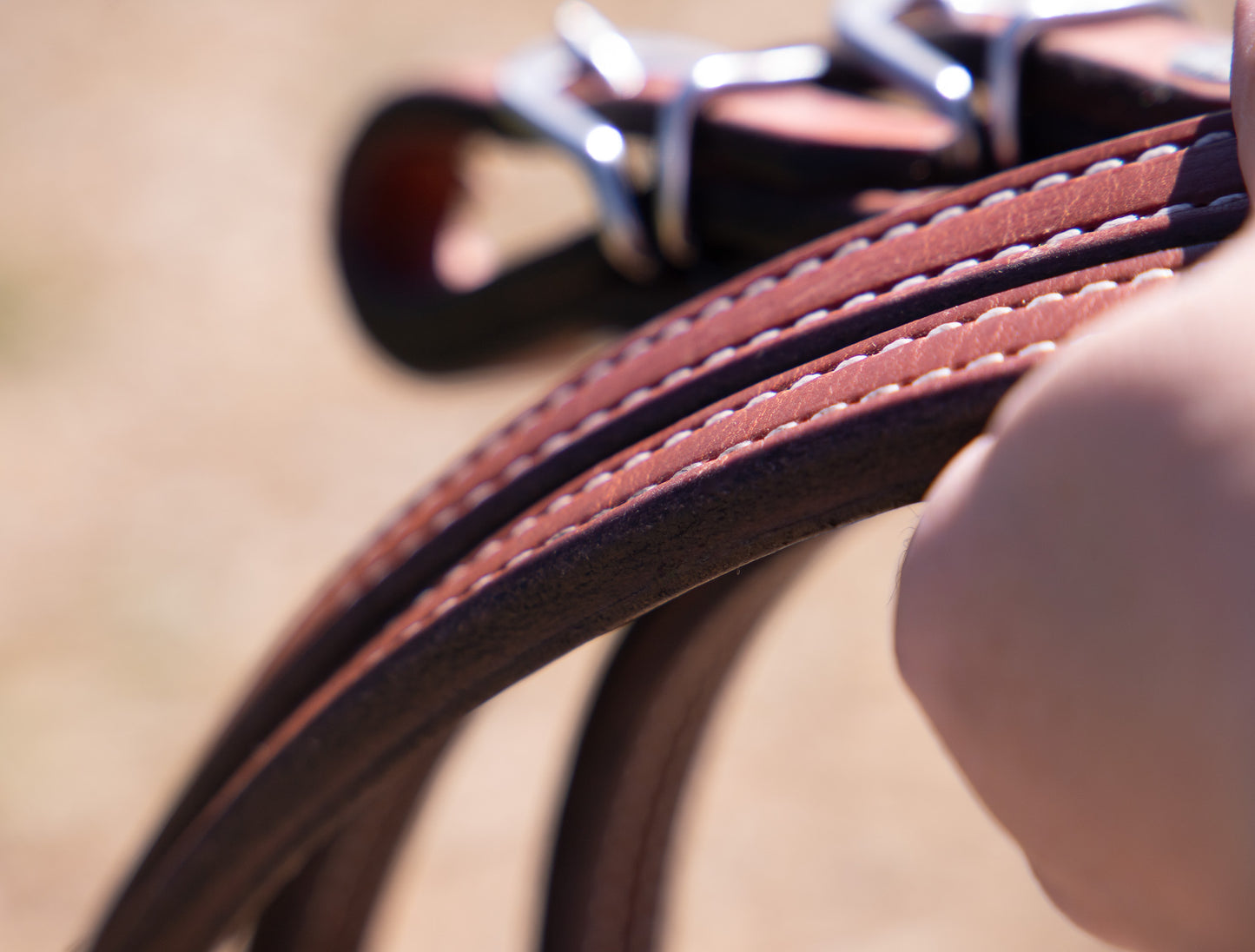 MBH Hermann Oak & Latigo Leather Reins