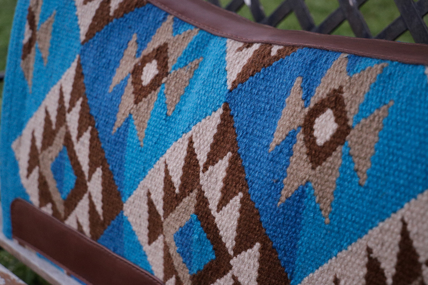 More! Handwoven blanket felt lined saddle pads, small wears - 18/19mm AND close contact 11/12mm