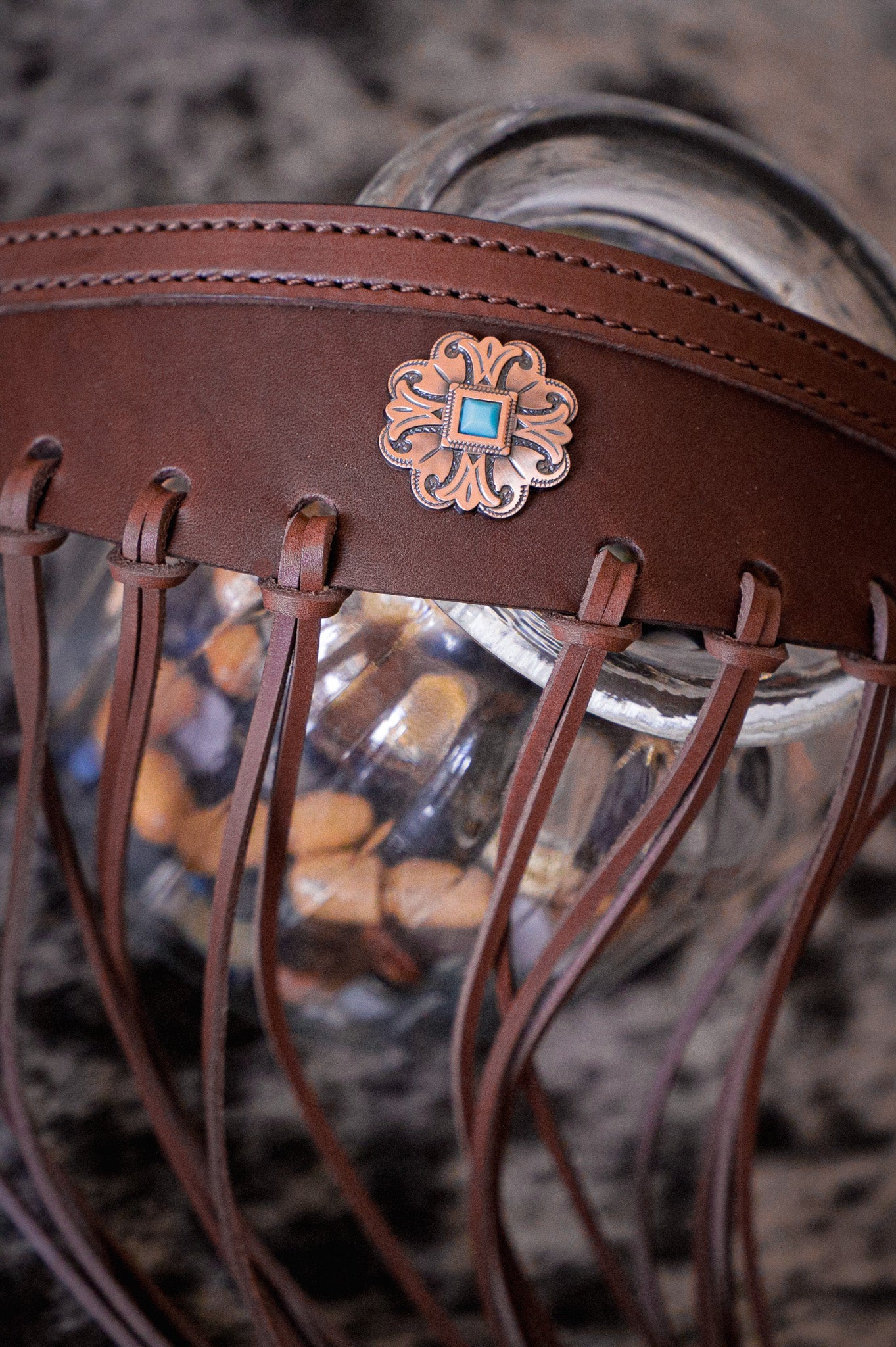 Leather fly veils