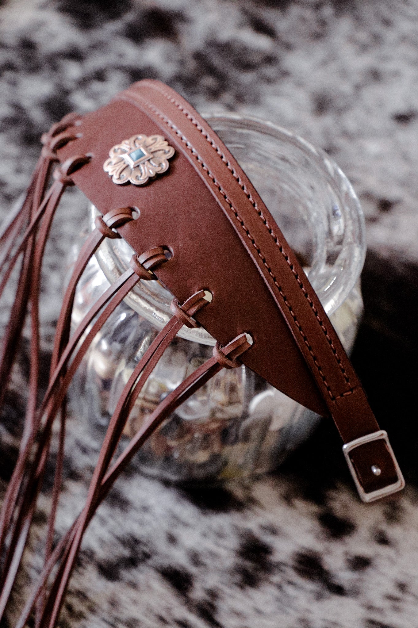 Leather fly veils