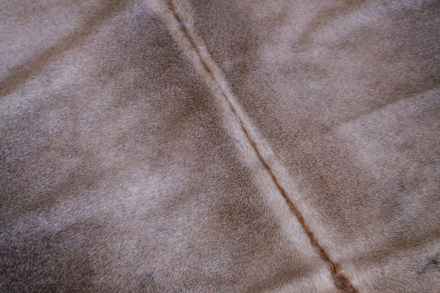 Hair on hide trim only version - 100% natural, wool felt - 13mm or 17mm felt - choice of hides and felt colour