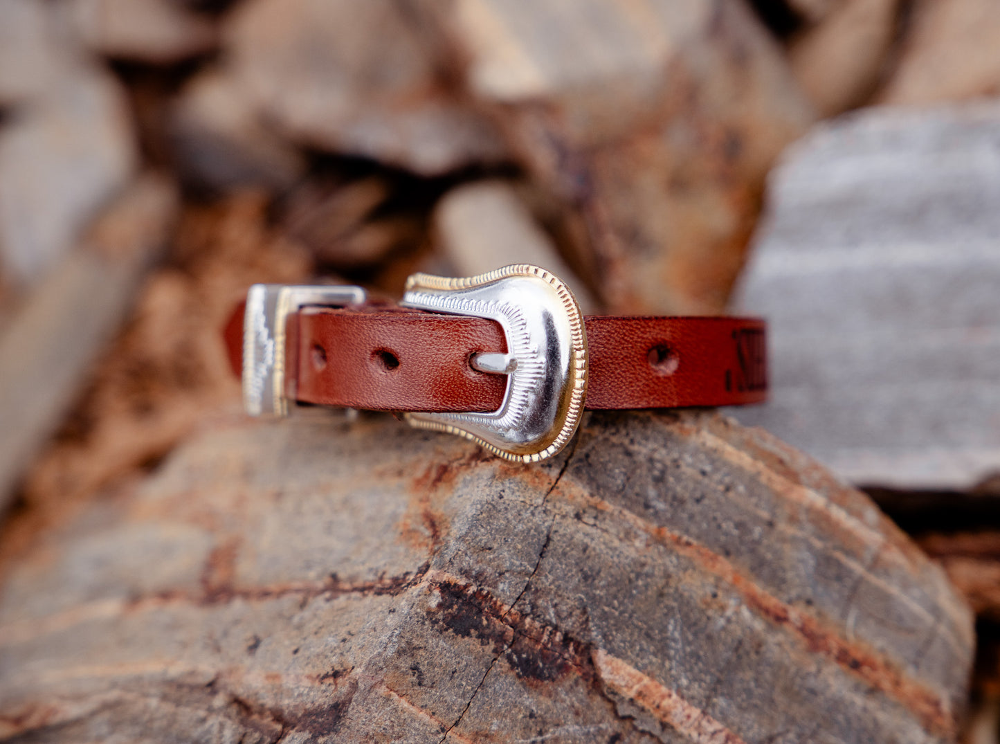 Leather bracelet
