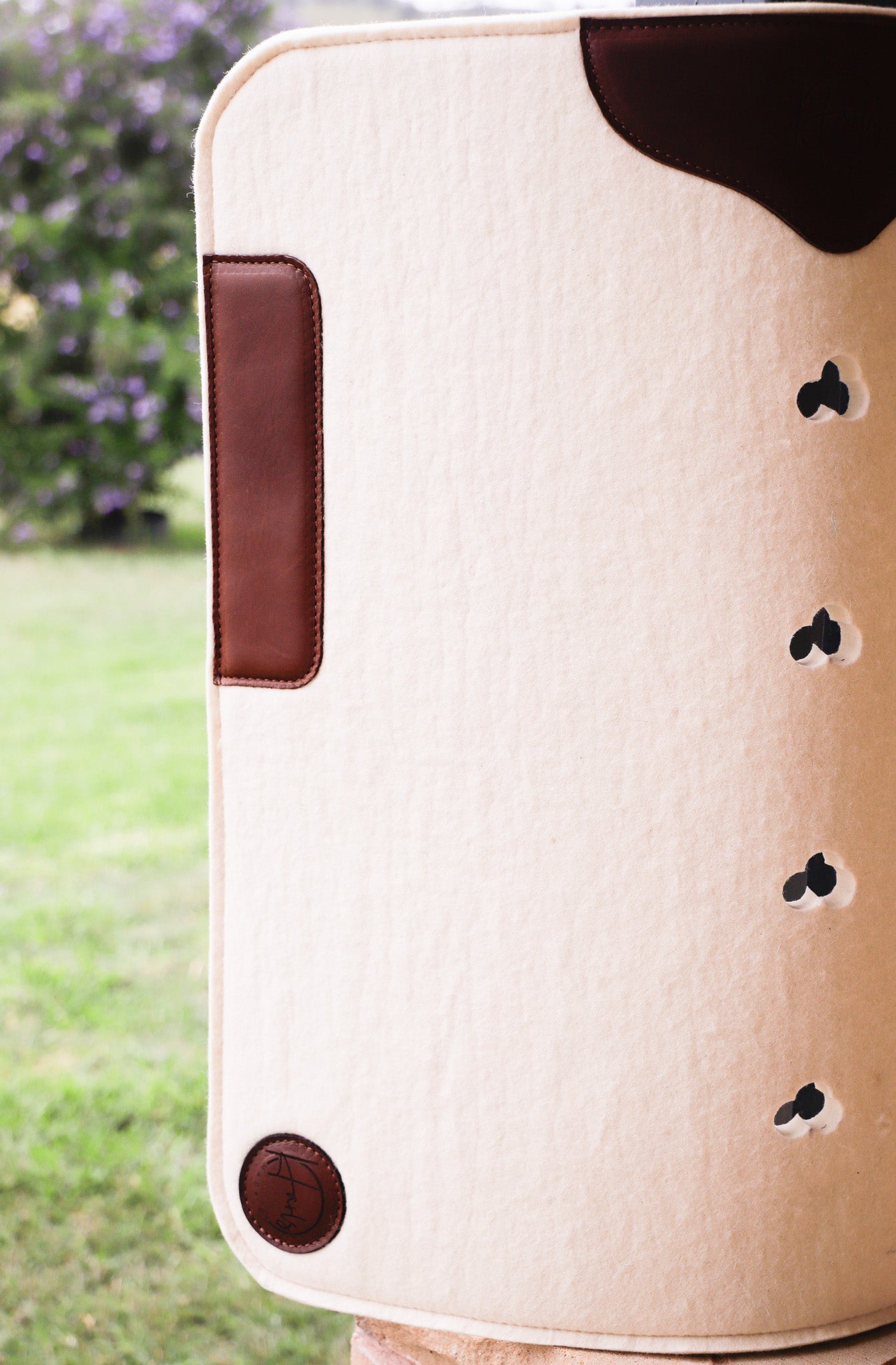 Work series 100% natural, wool felt pads
