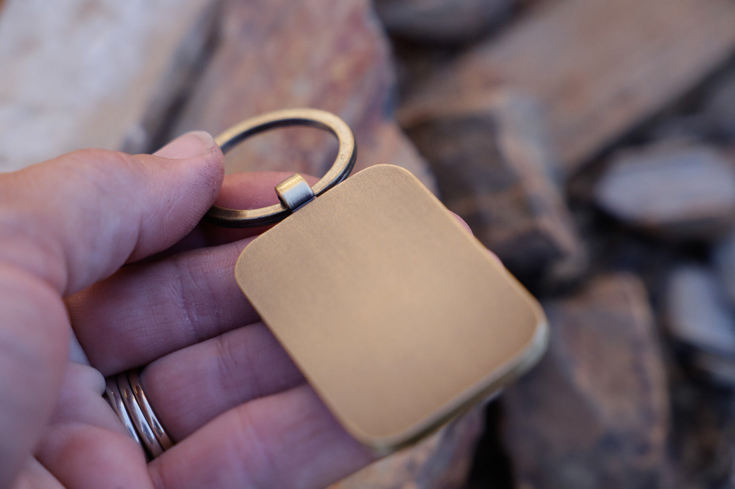 Antique customised keyring