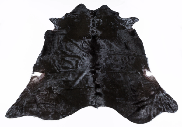 Hair on hide trim only version - 100% natural, wool felt - 13mm or 17mm felt - choice of hides and felt colour