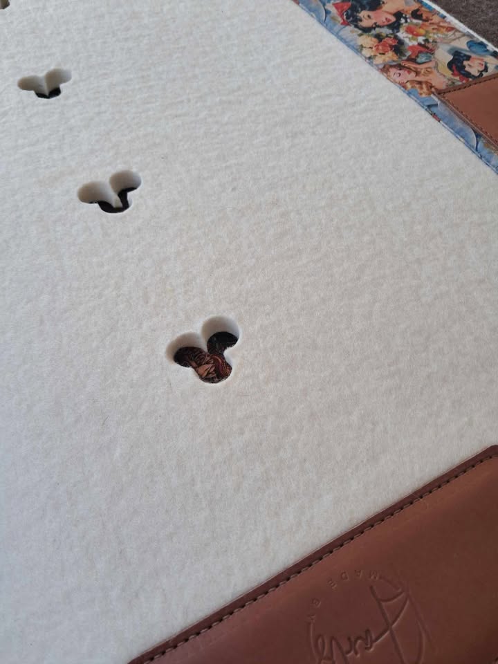 END OF LINE ORIGINAL WITHER LEATHER SHAPE - Ready made - Vintage print