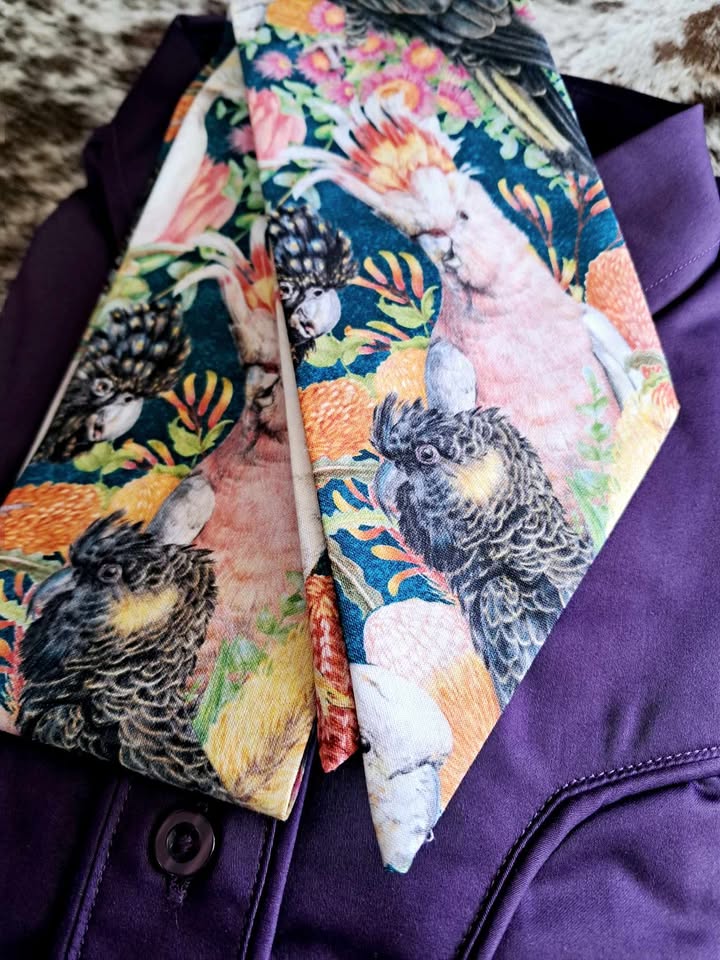 Handmade 100% cotton neck ties - assorted fabrics