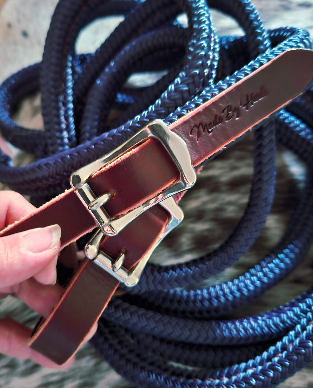 Flat sewn reins - READY MADE