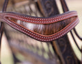 Hair on hide inlay with quick change ends