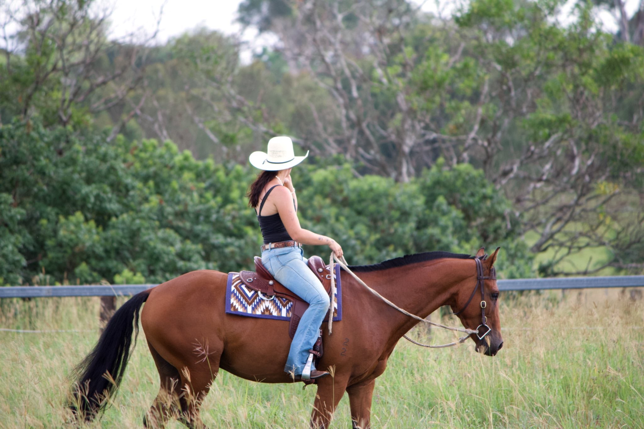 Handwoven NZ wool blanket felt lined pad