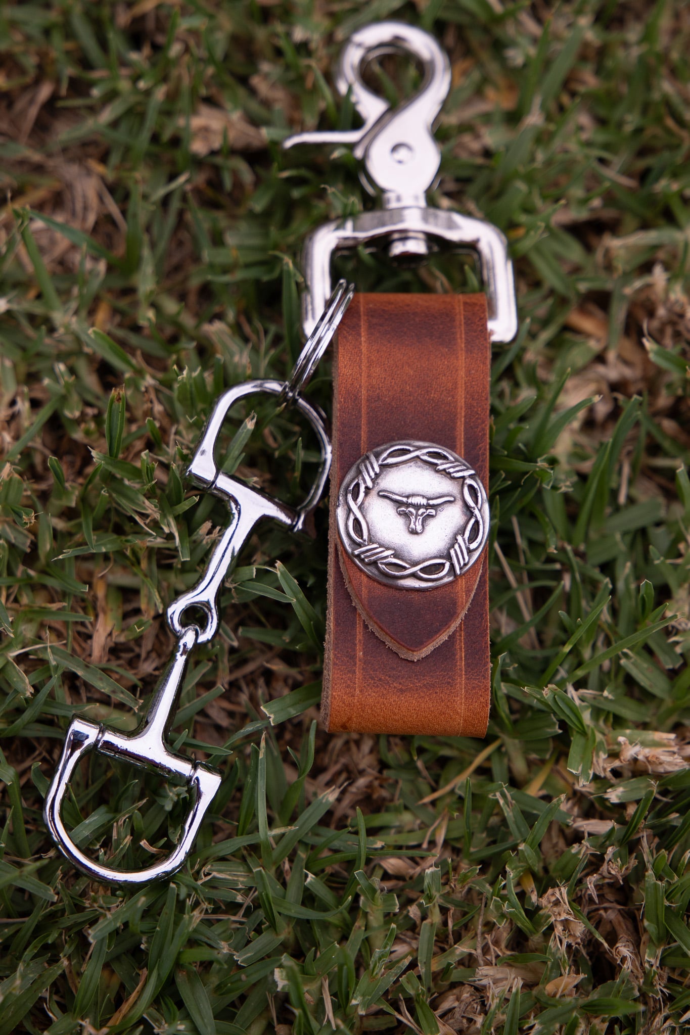 STEER HEAD KEY RING