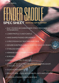 Fender saddle deposit (13.5/14/14.5 sizes)