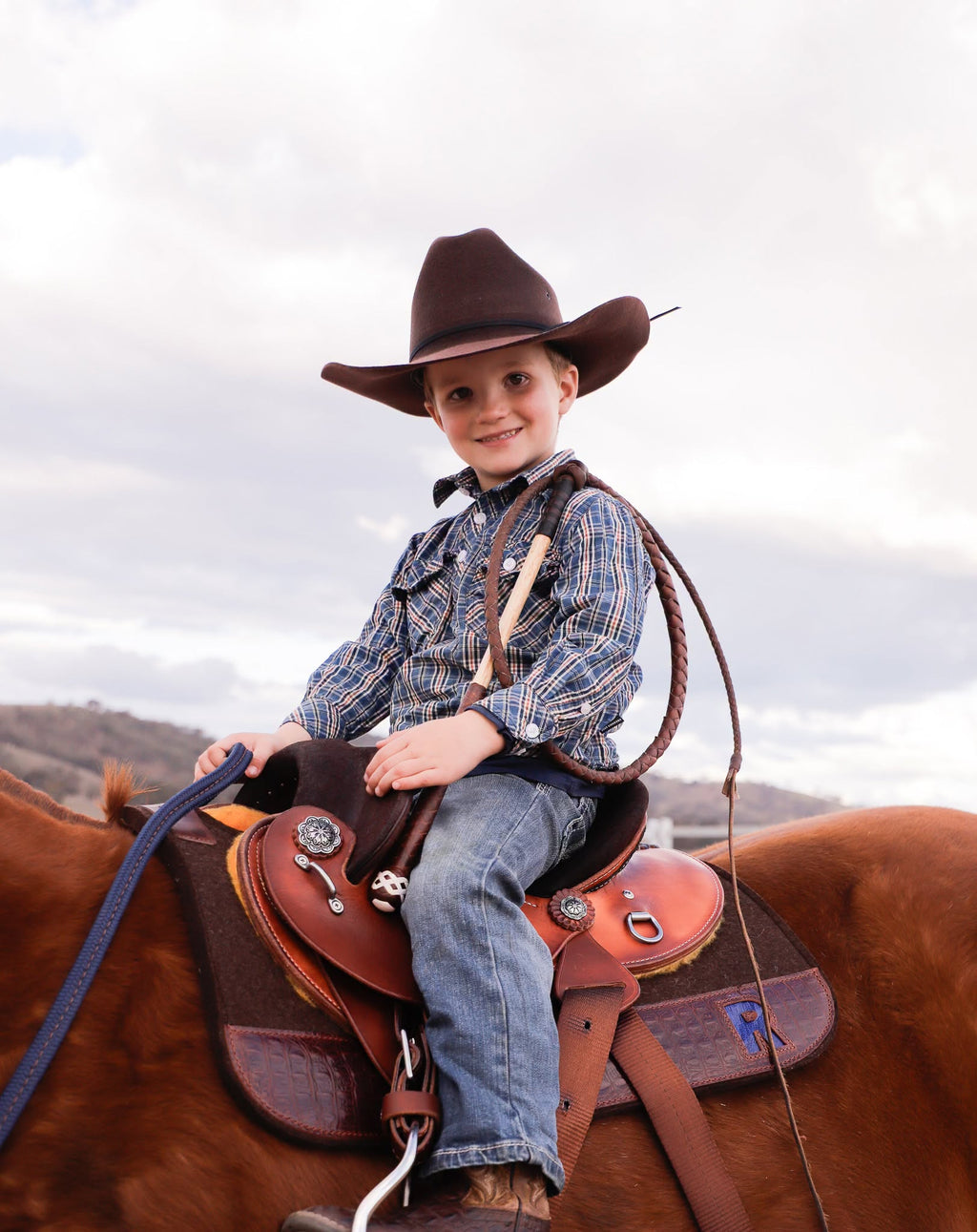 Kids 3/4 scale 11 inch Fender saddle deposit