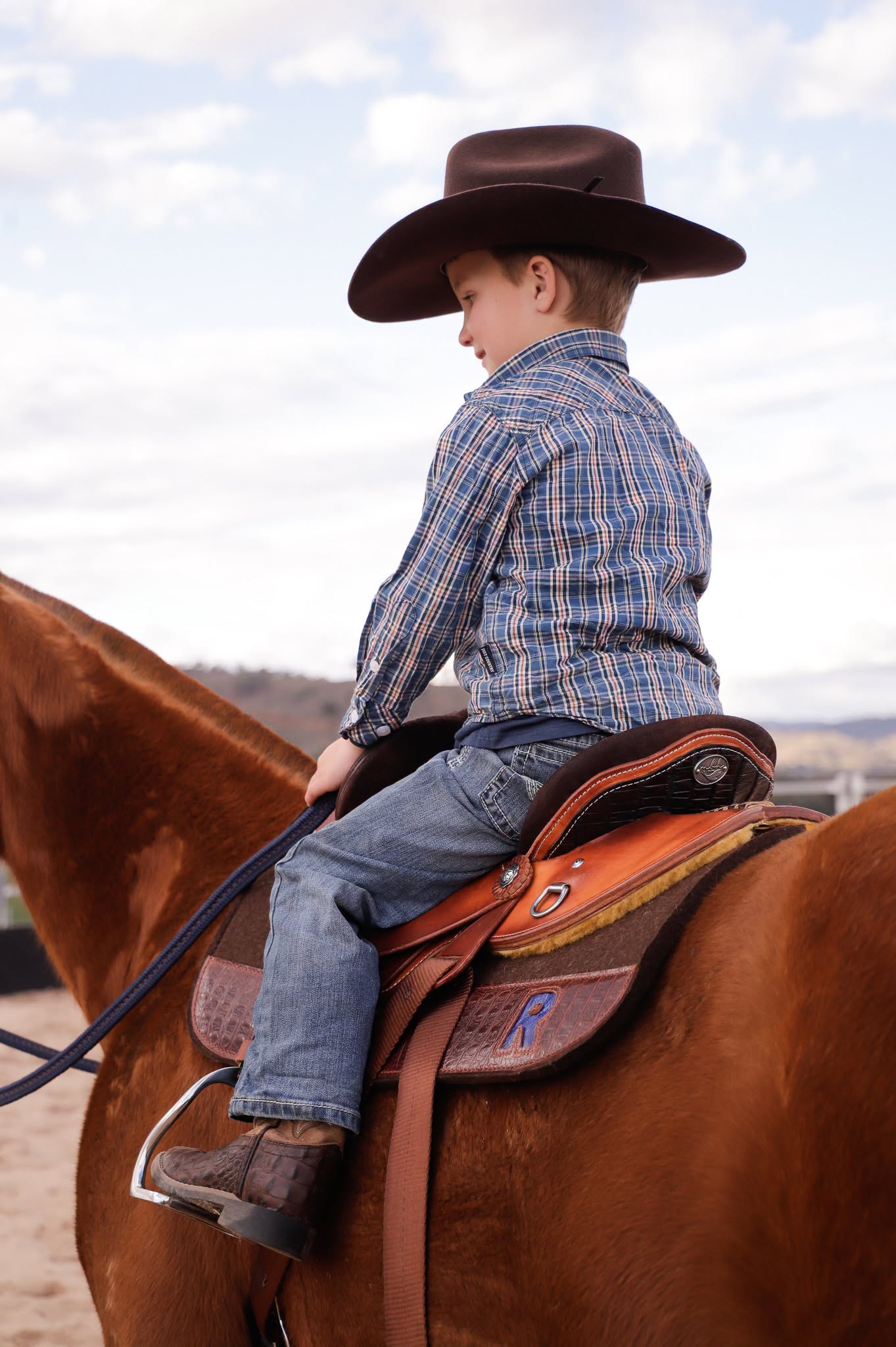 Kids 3/4 scale 11 inch Fender saddle deposit