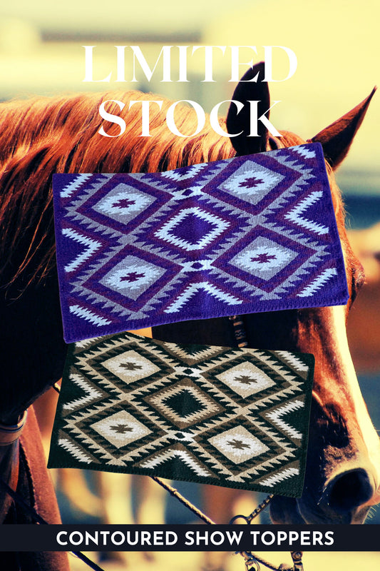 NZ Wool Blanket - Contoured show toppers - various colours available
