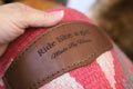 Minimalist blanket pad - Pink "Ride like a girl."