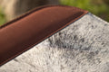 28 x 28 square hair on hide - White/black fleck