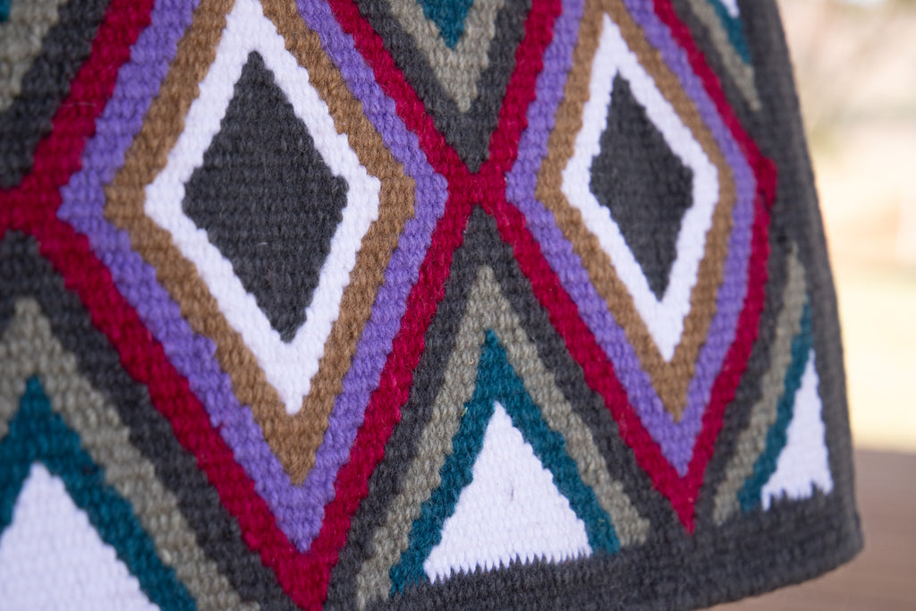 Ready made - NZ wool blanket pad with contoured leather spine