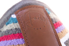 Ready made - NZ wool blanket pad with contoured leather spine