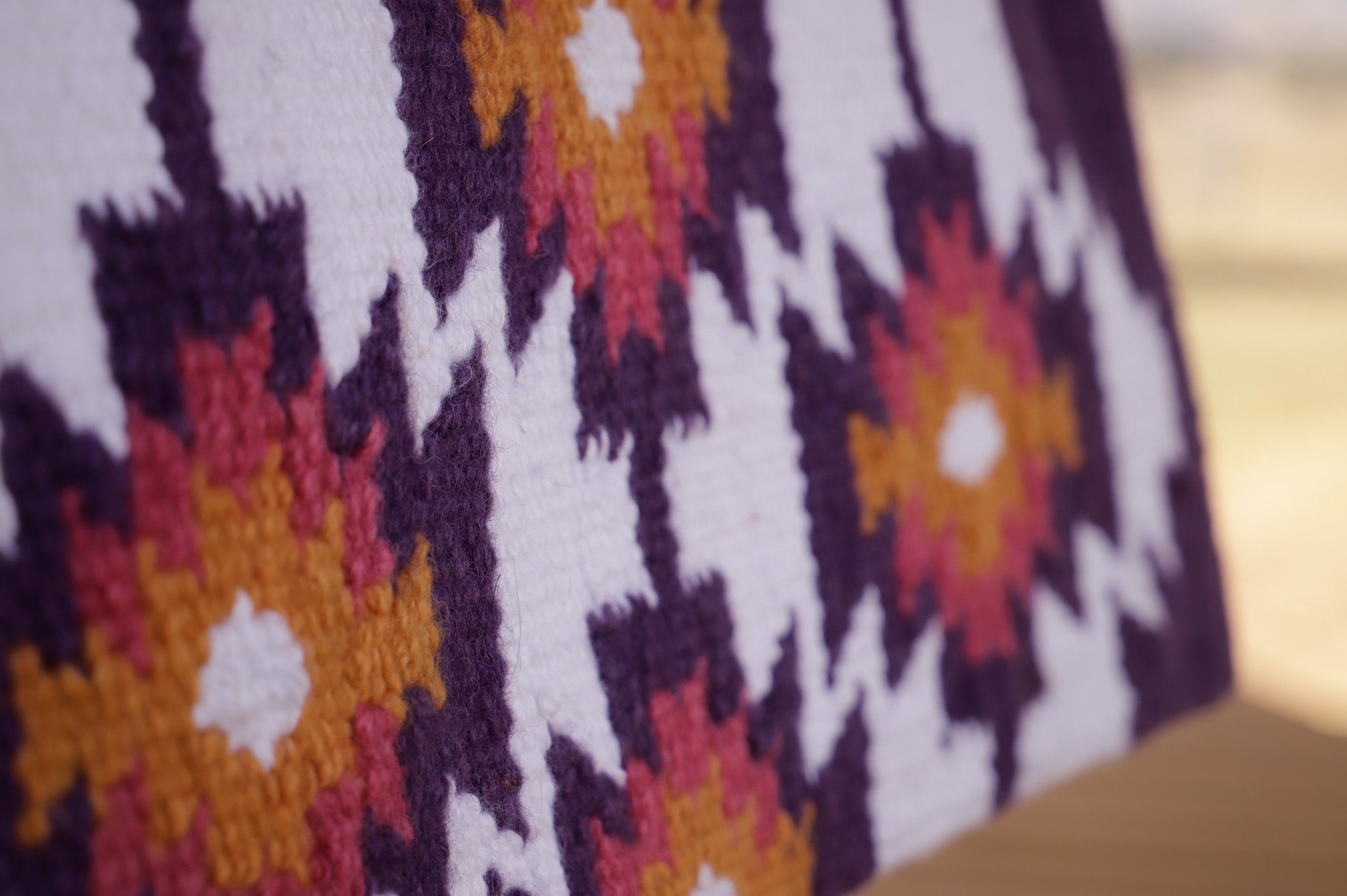 Ready made NZ Wool blanket pad - Starburst!