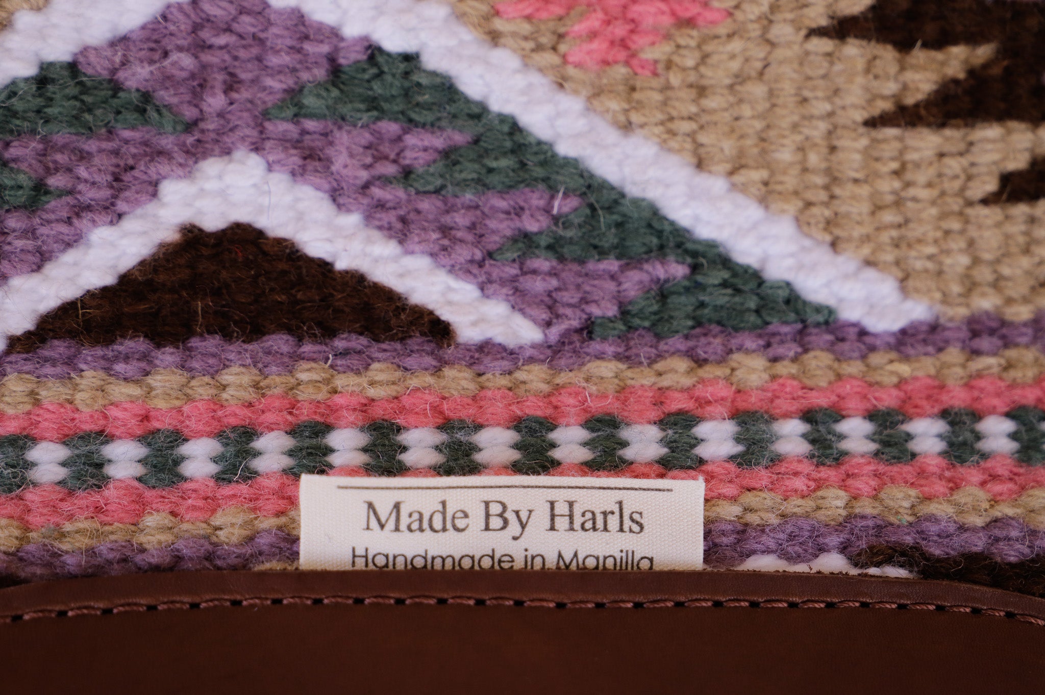 The Minimalist - NZ wool blanket pad - Pastel fields