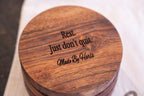Set of 4 Custom engraved coasters