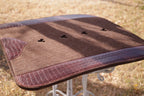 Ready made croc embossed - 28 x 28 wool felt pad