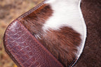 Ready made hair on hide - 28 (spine) x30 (drop) wool felt pad!