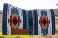 Ready made blanket pads - VARIOUS COLOURS - NZ Wool blanket pads with contoured leather spine
