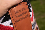 Ready made blanket pads - VARIOUS COLOURS - NZ Wool blanket pads with contoured leather spine