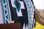 THREE COLOURS AVAILABLE!! Leather spine contoured blanket pads - approx 28 inch spine