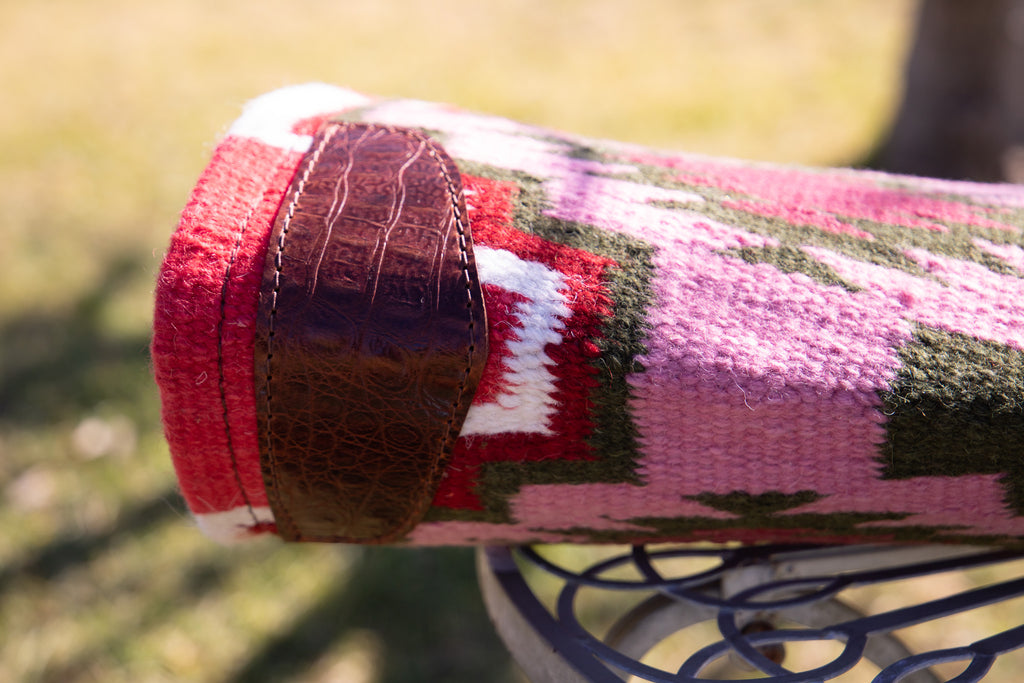 Minimalist blanket pads - Pink rust