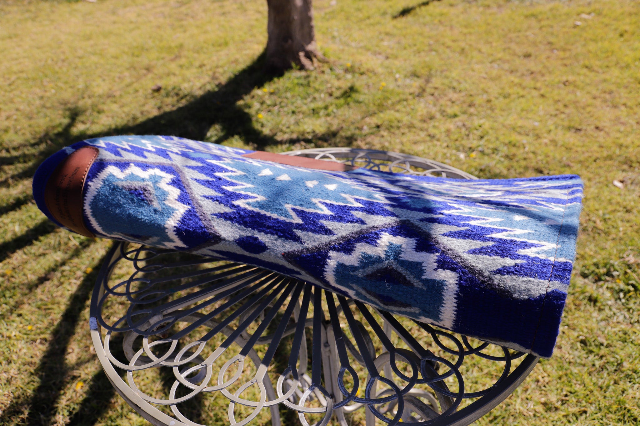 Minimalist blanket pads - Blues