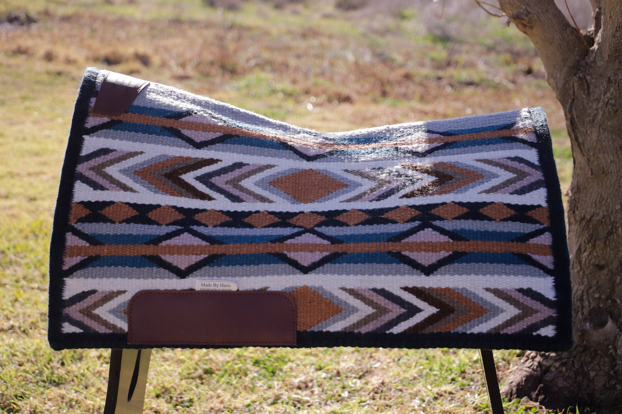 Minimalist in Desert rose - Mountain blue, grey, light tan, teal, soft rose