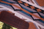 Minimalist in Desert rose - Mountain blue, grey, light tan, teal, soft rose