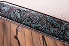 Western floral embossed wool pads - two colours!