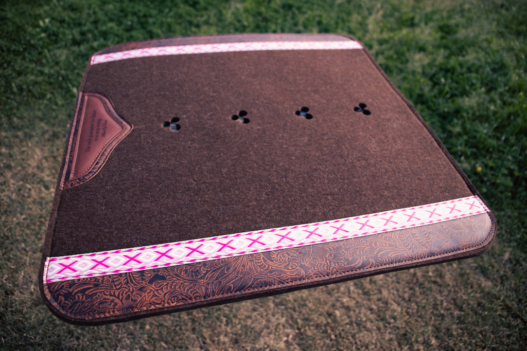 "The only guarantee for failure is to stop trying. " - clover spine wool felt pad