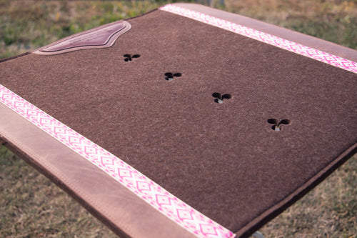 "Whether you think you can or think you can't, you're right" - clover spine wool felt pad
