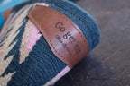 Minimalist in Navy, pink, mauve & wheat