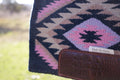 Minimalist in Navy, pink, mauve & wheat