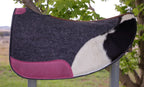 13mm - black/white hair on hide