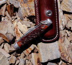 Handmade pocket knife pouch - with or without engraving