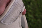Muted tri colour hide - 12.7/13mm wool felt, 28 inch spine