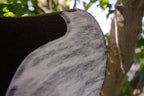 Light brindle hair on hide - 12.7/13mm with crazyhorse wears (28 inch spine)