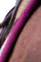 Handwoven NZ wool blanket felt lined pad