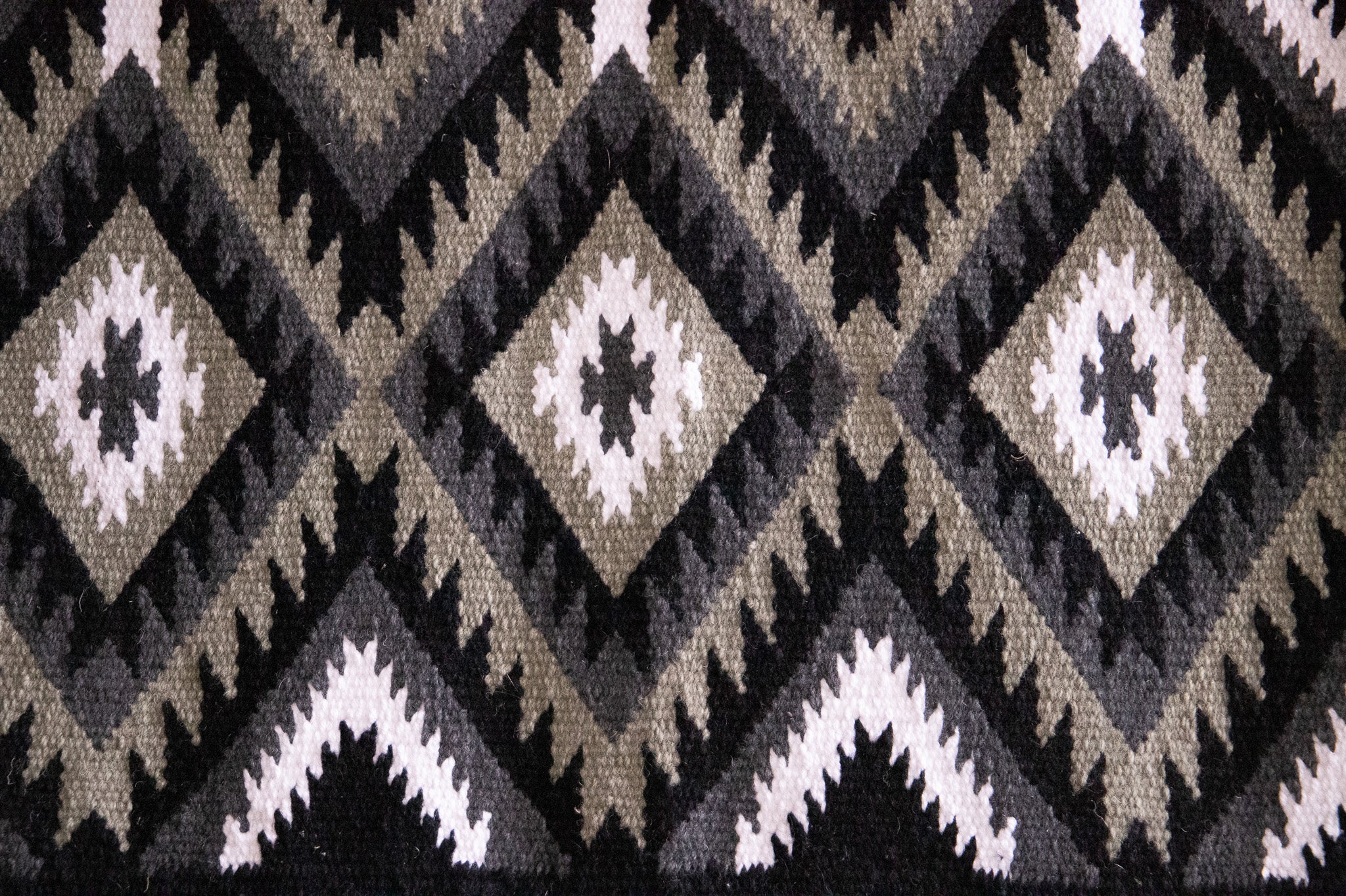 Handwoven NZ wool blanket felt lined pad
