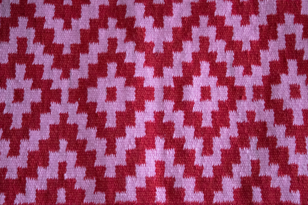 Handwoven NZ wool blanket felt lined pad