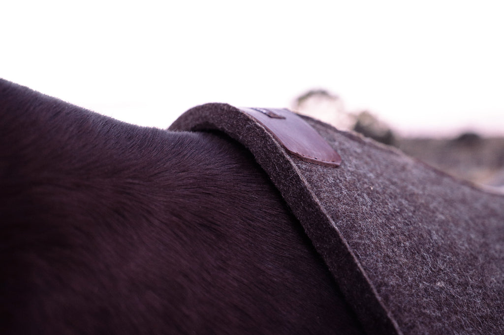 The 'Cut Out' wool felt pad - square skirt