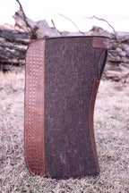 The 'Cut Out' wool felt pad - square skirt