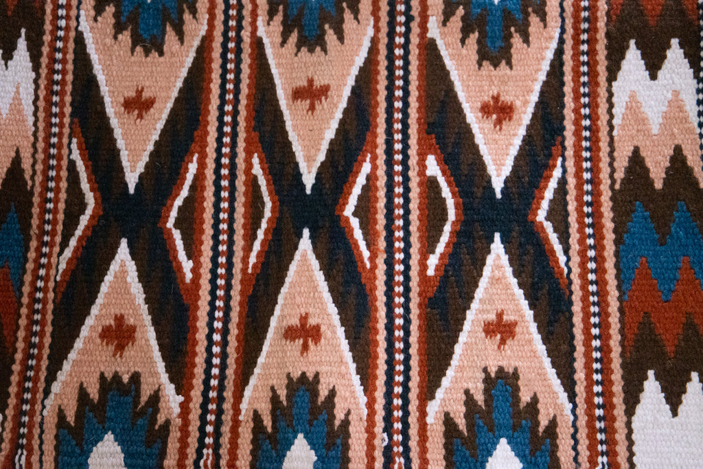 Handwoven NZ wool blanket felt lined pad